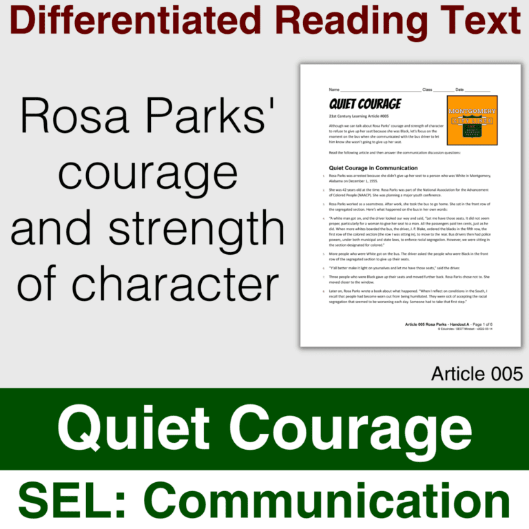 Rosa Parks: Quiet Courage in Communication